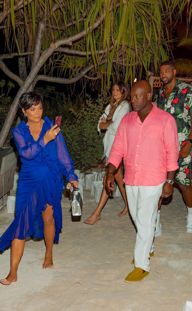 Kim Kardashian West, 40th Birthday, Kris Jenner, Corey Gamble, Khloe Kardashian, Tristan Thompson